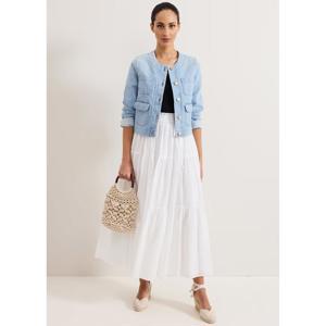 Phase Eight Alva Cotton Skirt